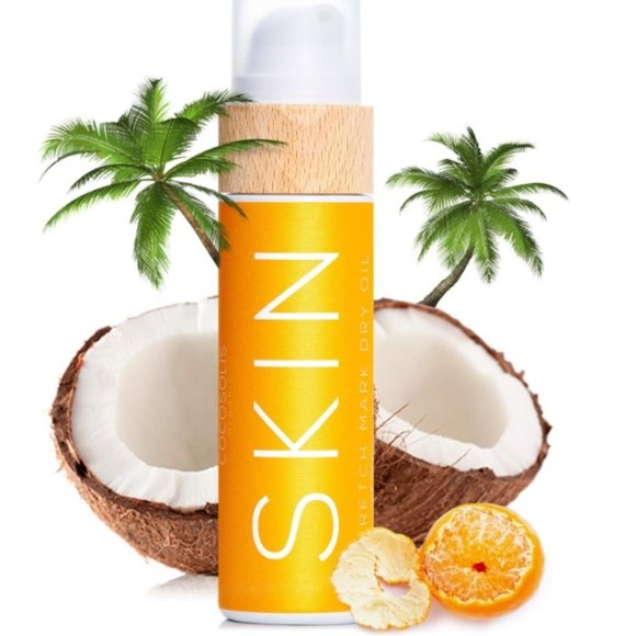 🍊COCOSOLIS SKIN Stretch Mark Dry Oil | Organic Anti Stretch Mark Oil Pregnancy - Picture 3 of 8